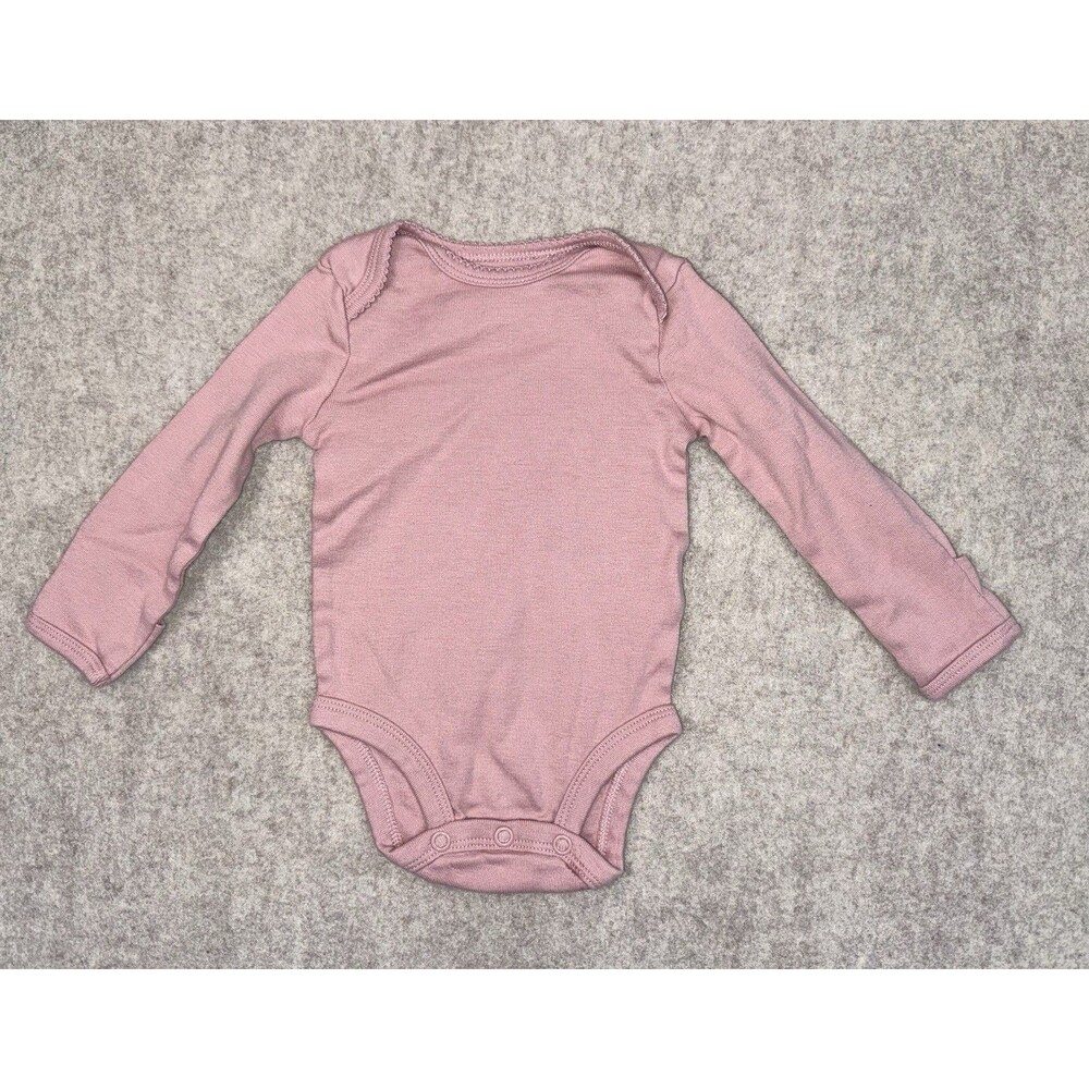 Carters Baby Girl 3 Month Long Sleeve Snap One Piece